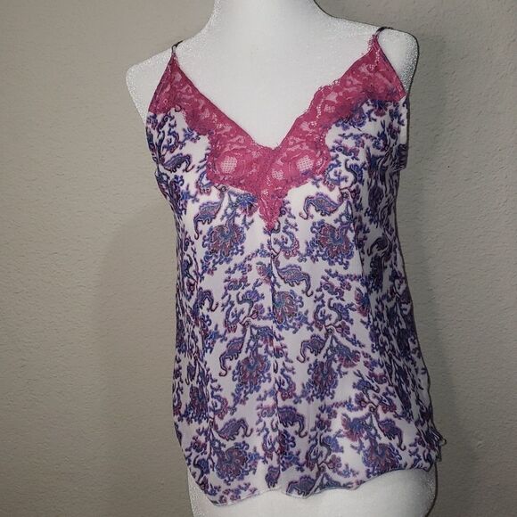 Intimately Free People Your Eyes Cami Silk sz Xs - Picture 3 of 5
